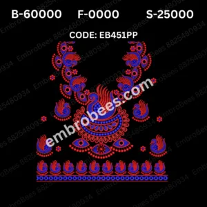 Pattu Pavadai Embroidery File DST