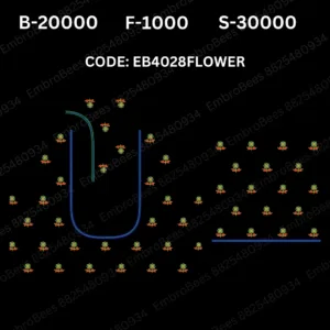 EB4028 FLOWER Embroidery Design DST FIle (Copy)