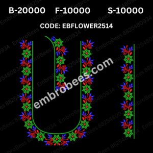 EB FLOWER 2514 Embroidery Design DST File
