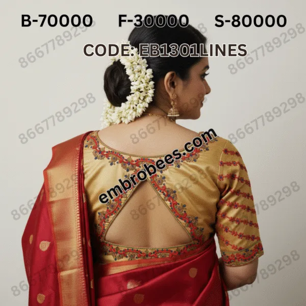 Modern Lines Geometric Embroidery - EB1301LINES