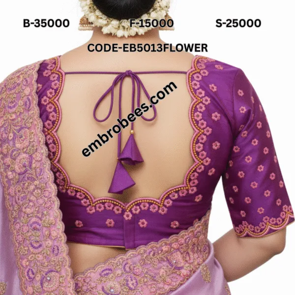 Beautiful Flower Bunch Embroidery - EB5013FLOWER